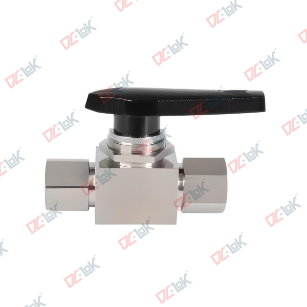 2-Way Panel Mount Ball valve F X F